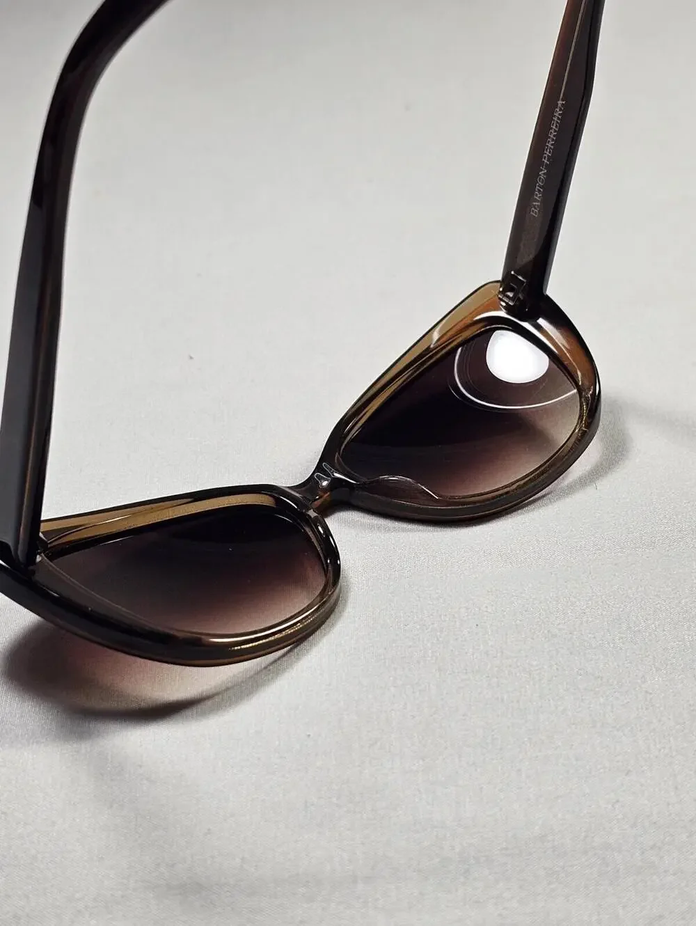 Barton Perreira Javotte Cat Eye Sunglasses **FRAME ONLY** Japan 54-16-140 - Picture 7 of 11